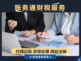 工商注冊(cè) 代理記賬財(cái)稅服務(wù)提供申辦一般納稅人、稅控代辦+票種核定等服務(wù)